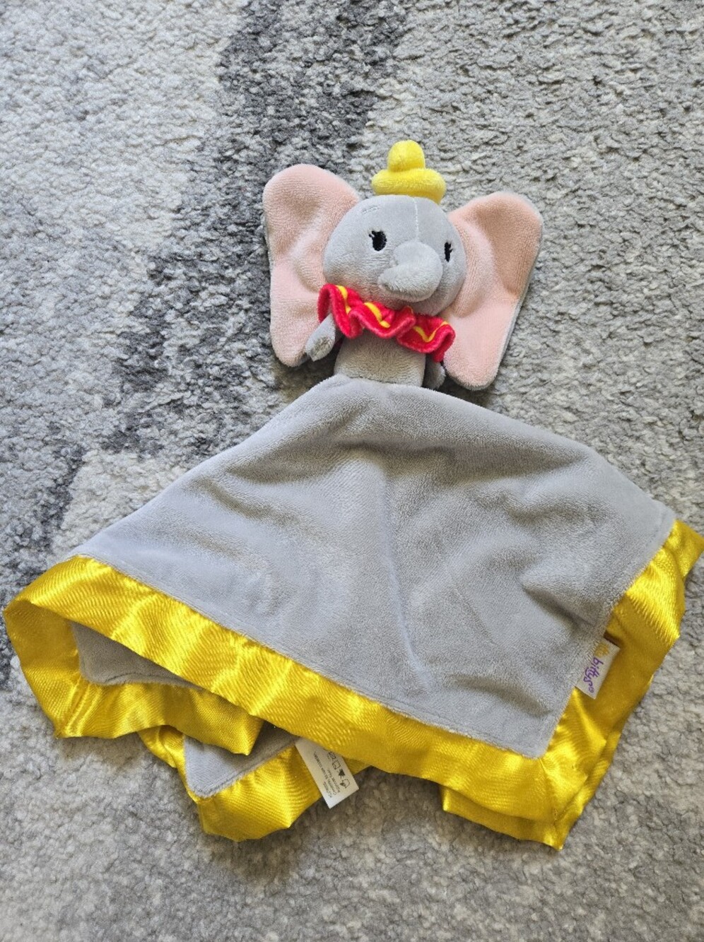 Hallmark Itty Bittys Dumbo Plush Infant Lovey Toy Mini Blanket